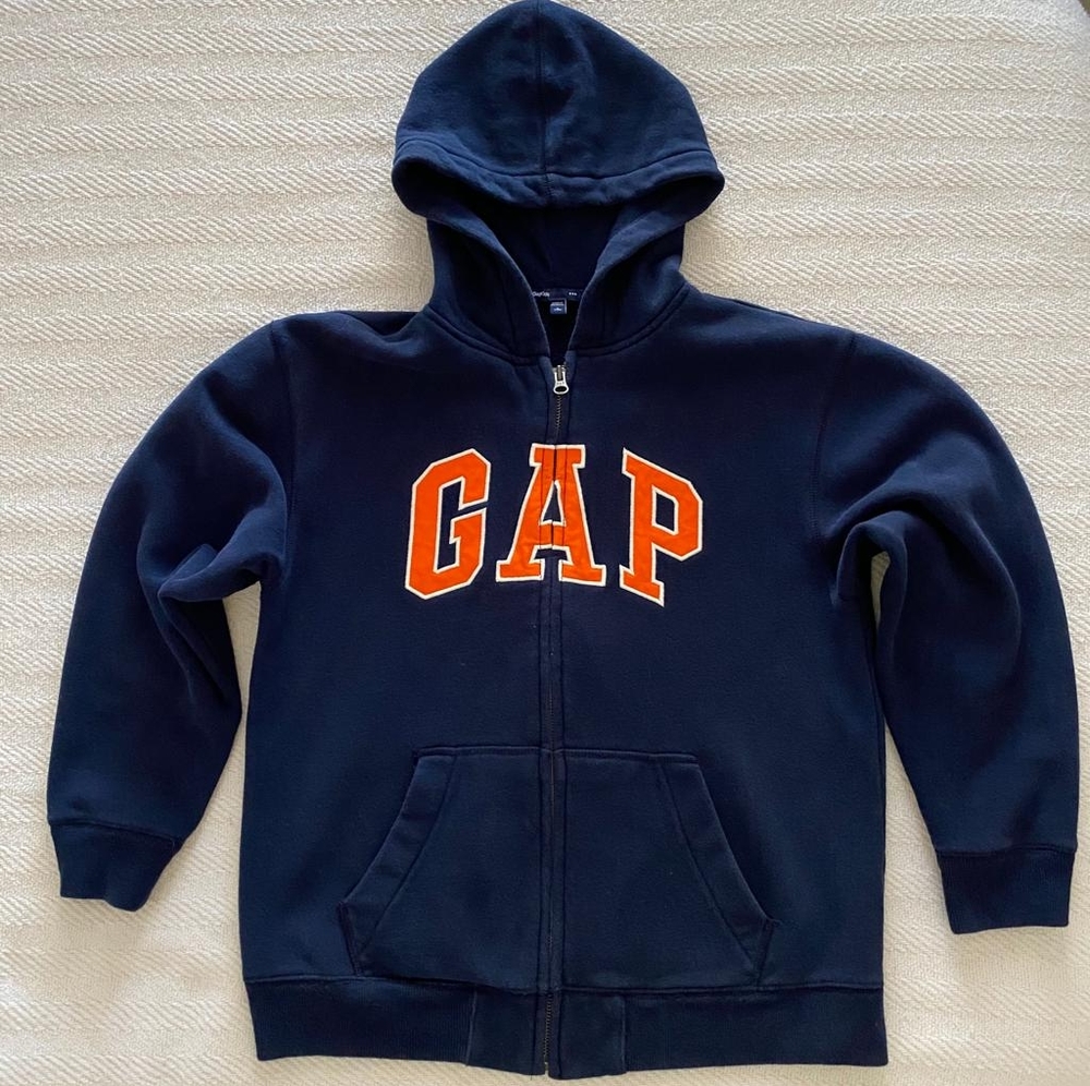 GAP Logo Zip Hoodie